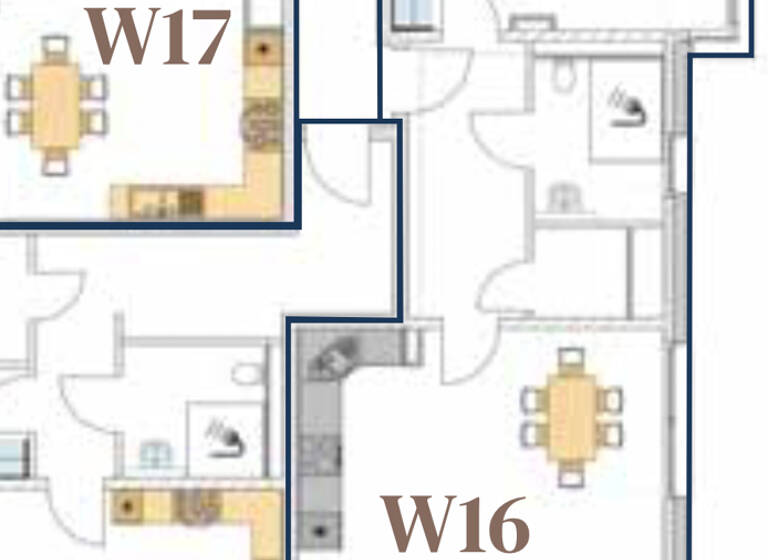 Wohnung zur Miete - Neubau 1.326 € 2 Zimmer 82,2 m²<br/>Wohnfläche 3.<br/>Geschoss ab sofort<br/>Verfügbarkeit Hüls - Nord Marl 45772