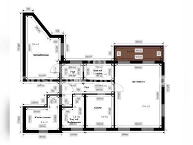 Wohnung zur Miete Tauschwohnung 1.200 € 3 Zimmer 92 m² Dachgeschoss, 1. Geschoss Leipzig 04277