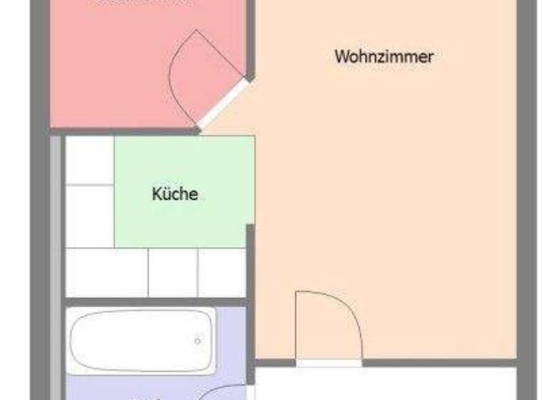 Wohnung zum Kauf 45.500 € 2 Zimmer 48 m² 1. Geschoss frei ab sofort Zittau 02763