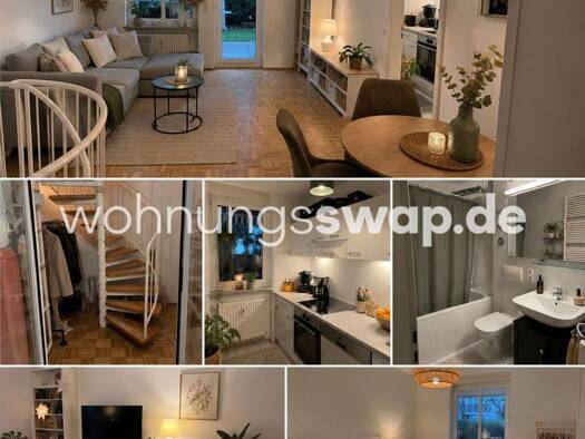 Wohnung zur Miete Tauschwohnung 2.320 € 3 Zimmer 90 m² EG Bogenhausen München 81925