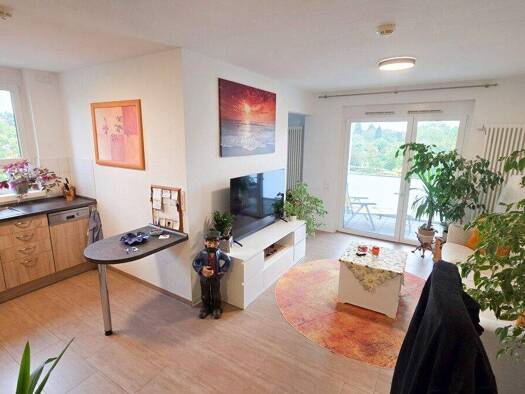 Wohnung zur Miete 680 € 2 Zimmer 46 m² 1. Geschoss frei ab sofort Büchenau Bruchsal / Büchenau 76646