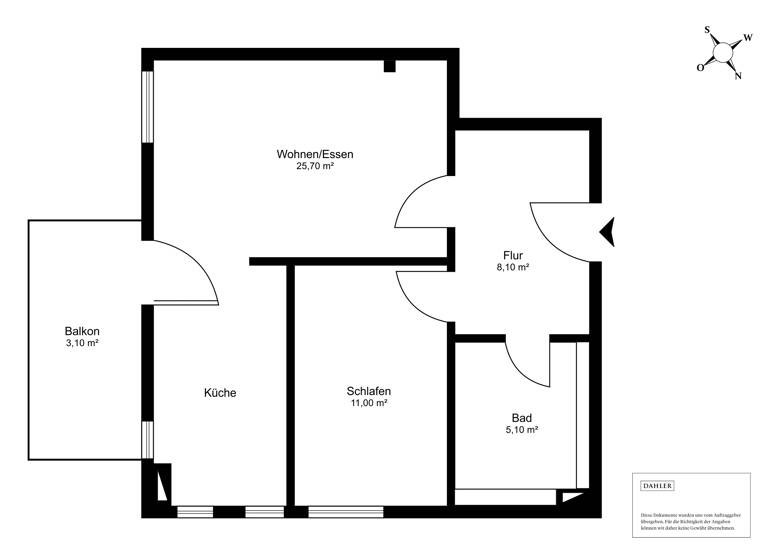 Wohnung zum Kauf 179.000 € 2 Zimmer 53 m²<br/>Wohnfläche 1.<br/>Geschoss Striesen-West Dresden 01309