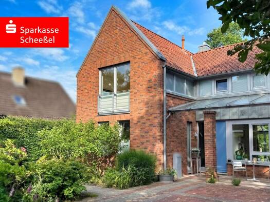Doppelhaushälfte zum Kauf 449.000 € 6 Zimmer 143,8 m² 6.690 m² Grundstück Westeresch Scheeßel 27383