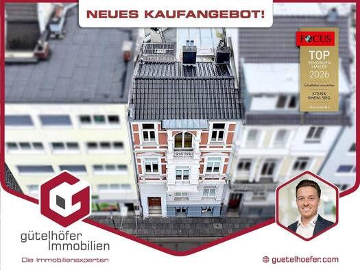 Mehrfamilienhaus zum Kauf 1.199.000 € 9 Zimmer 342 m² 238 m² Grundstück Zentrum Bonn 53111