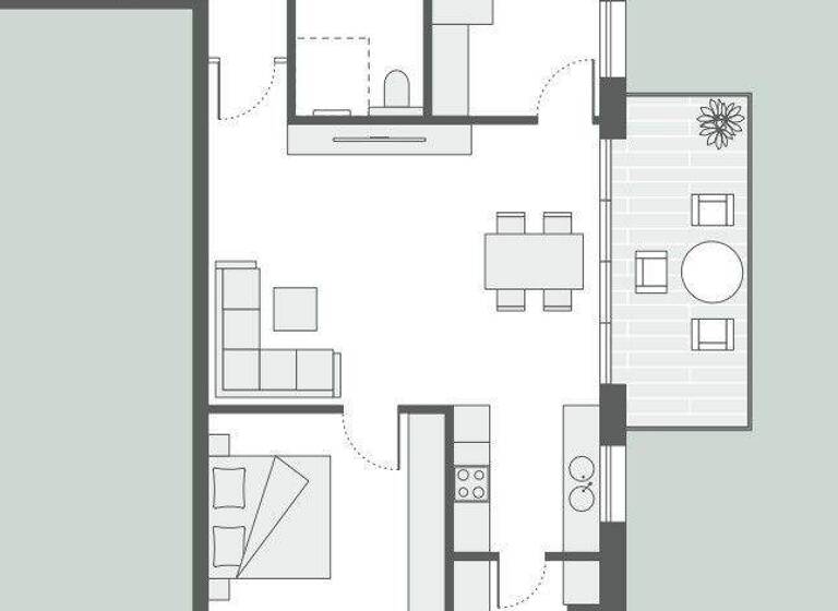 Wohnung zum Kauf - Erstbezug provisionsfrei 351.000 € 3 Zimmer 78,7 m² 2. Geschoss frei ab 01.06.2027 Bonndorf 79848