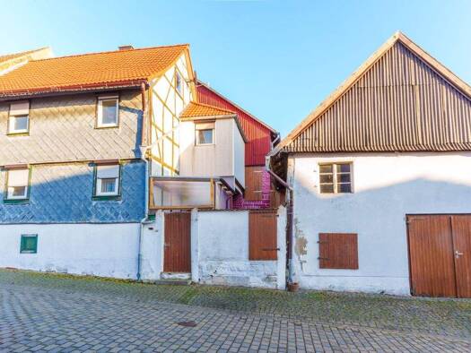 Haus zum Kauf 49.000 € 4 Zimmer 100 m² 161 m² Grundstück Große Straße 24 Aspenstedt Halberstadt 38822