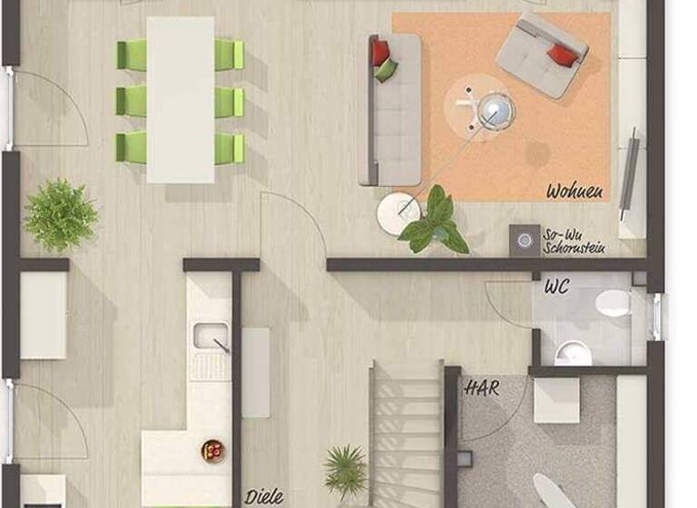 Einfamilienhaus zum Kauf - Erstbezug provisionsfrei 392.000 € 4 Zimmer 124 m² 460 m² Grundstück Heusweiler 66265