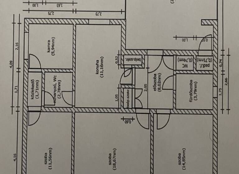 Mehrfamilienhaus zum Kauf provisionsfrei 379.900 € 5 Zimmer 124 m² 529 m² Grundstück Balatonboglár