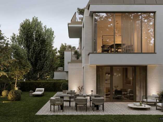Wohnung zum Kauf - Erstbezug provisionsfrei 3.680.000 € 3 Zimmer 126,8 m² EG Bogenhausen München 81925