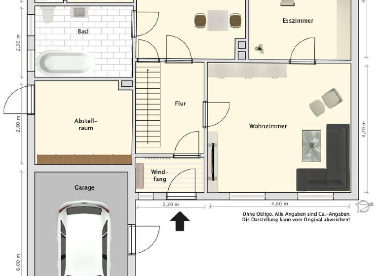 Doppelhaushälfte zum Kauf 165.000 € 4,5 Zimmer 105,8 m² 411 m² Grundstück Mariensiel Sande-Mariensiel 26452