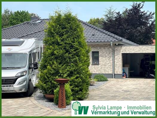 Bungalow zum Kauf provisionsfrei 565.000 € 4 Zimmer 150,7 m² 1.338 m² Grundstück Hohenwarthe Möser 39291