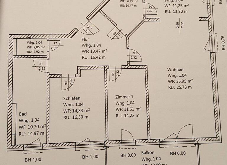 Wohnung zur Miete Wohnen auf Zeit 1.900 € 3 Zimmer 113 m² frei ab 01.01.2027 Braunschweig 38118