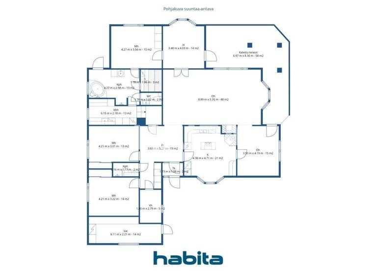 Einfamilienhaus zum Kauf 585.000 € 6 Zimmer 222 m² 1.101 m² Grundstück Kuninkaistentie 6 Espoo 02610