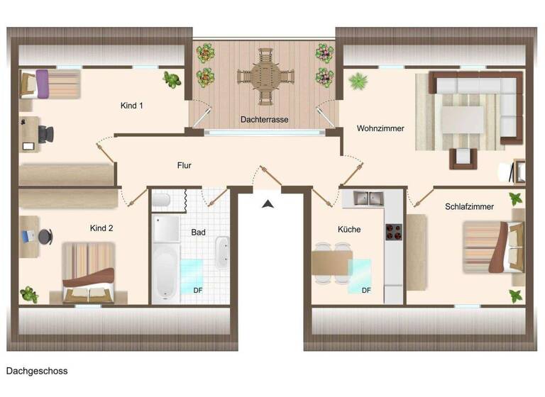 Wohnung zur Miete 650 € 4 Zimmer 94 m² 3. Geschoss frei ab 01.04.2026 Bahraer Straße 14 Althirschstein Hirschstein 01594