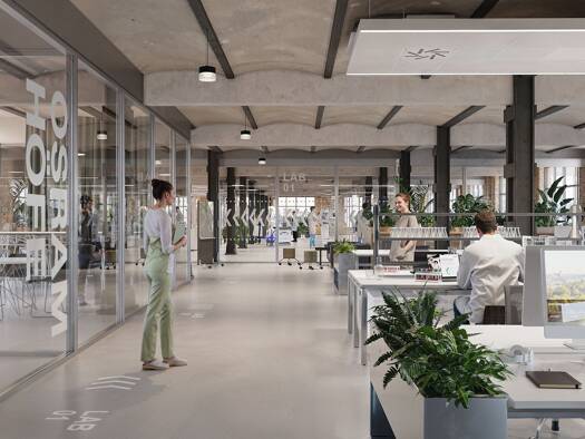 Büro zur Miete 25 € 9.100 m² Bürofläche teilbar ab 700 m² Oudenarder Straße 16 Wedding Berlin 13347