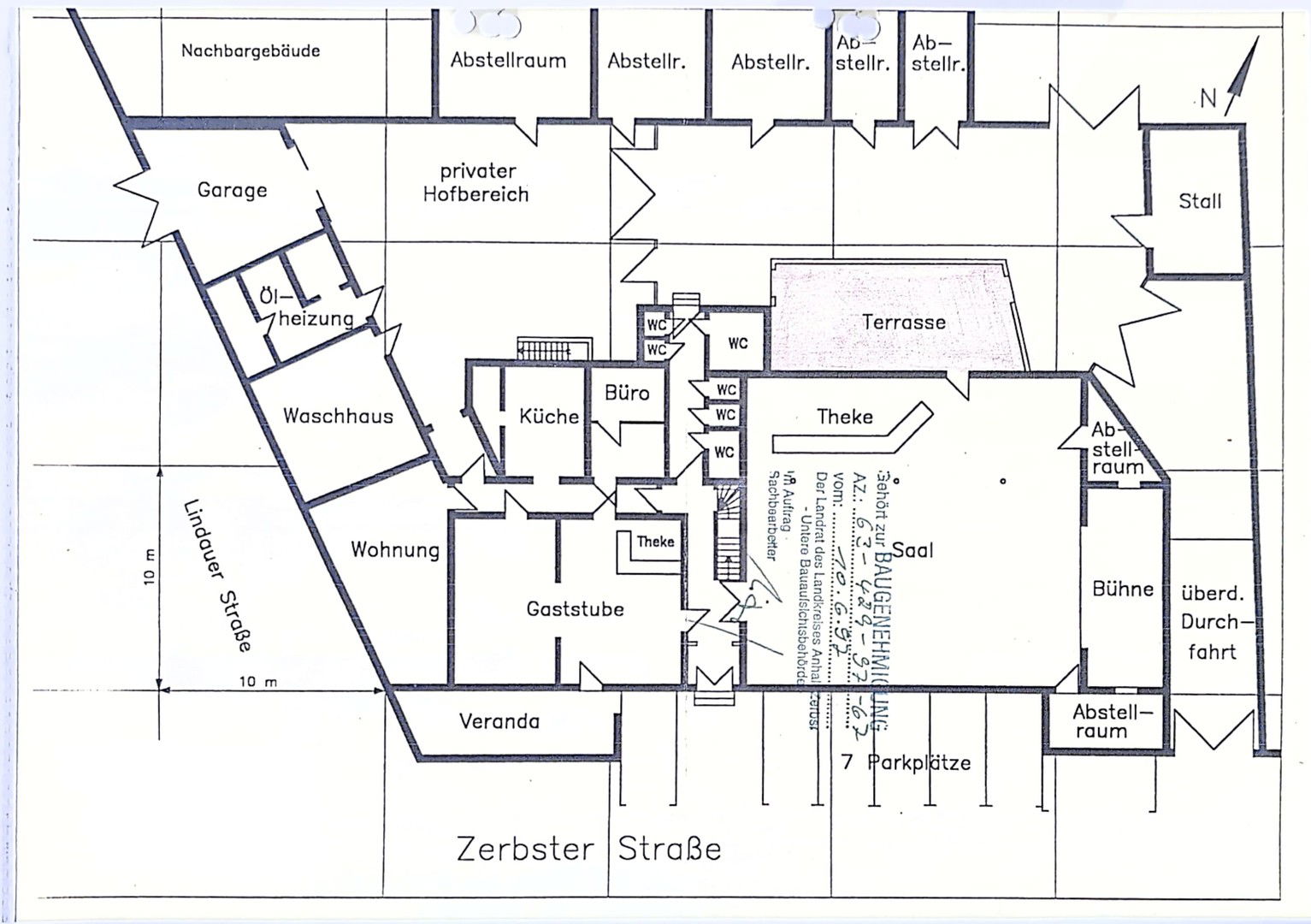 Gastronomie/Hotel zum Kauf provisionsfrei 260.000 € 838 m²<br/>Gastrofläche 3.695 m²<br/>Grundstück Zerbster Str. 23 Deetz Deetz 39264