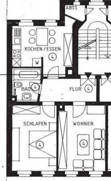 Wohnung zum Kauf provisionsfrei 154.000 € 2 Zimmer 57 m² 1. Geschoss Neustadt-Neuschönefeld Leipzig 04315
