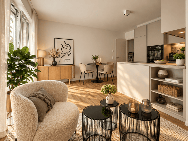 Wohnung zum Kauf - Neubau provisionsfrei 399.000 € 2 Zimmer 52,1 m² Hittfeld Seevetal 21218