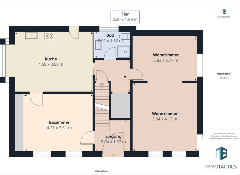 Einfamilienhaus zum Kauf 349.000 € 6 Zimmer 167 m² 226 m² Grundstück Bad Münster-Ebernburg Bad Kreuznach 55583