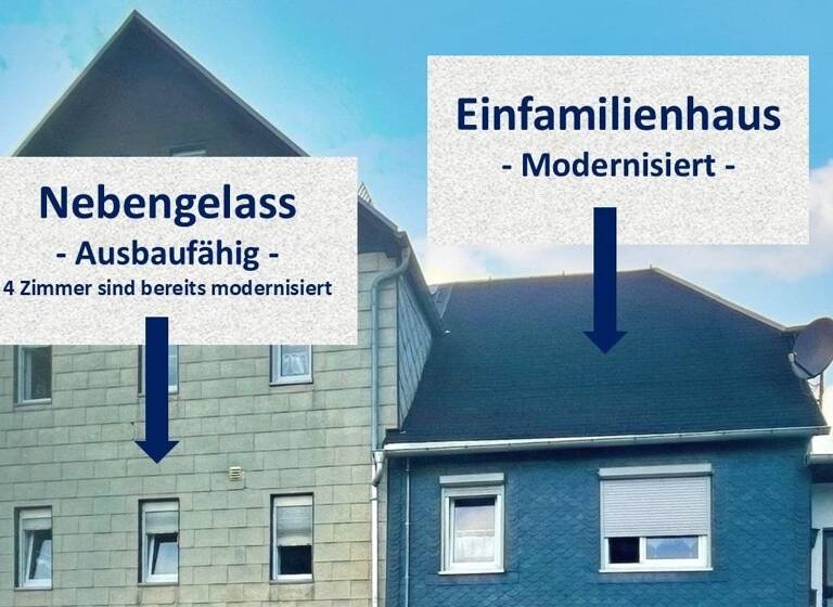 Einfamilienhaus zum Kauf 149.000 € 4 Zimmer 110,6 m²<br/>Wohnfläche 1.348 m²<br/>Grundstück Saalfeld 07318