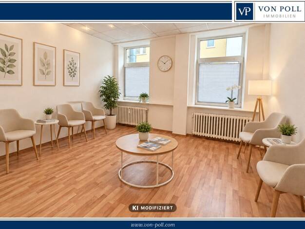 Praxis zur Miete provisionsfrei 13,53 € 3 Zimmer 85 m² Bürofläche Altstadt Kiel 24103