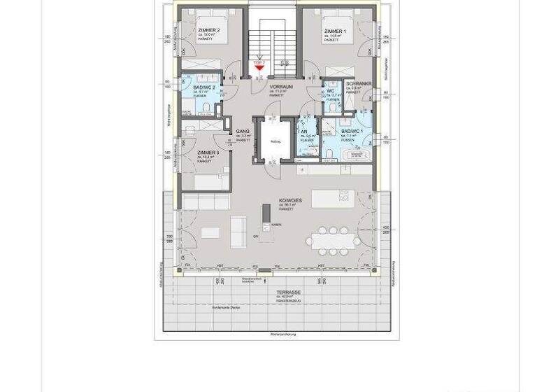 Penthouse zum Kauf 2.600.000 € 4 Zimmer 126,7 m² 3. Geschoss Hauptstraße 180 Seeboden am Millstätter See 9871