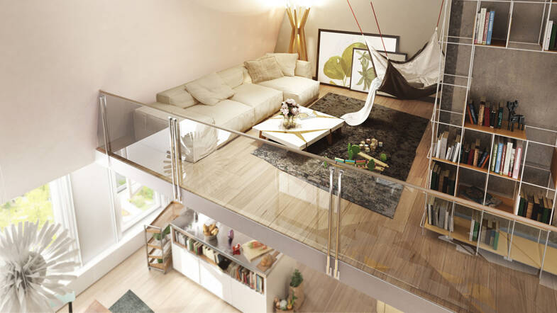 Wohnung zum Kauf - Neubau 2.199.000 € 4 Zimmer 172,5 m² Dachgeschoss, 5. Geschoss Mommsenstraße 42 Charlottenburg Berlin 10629