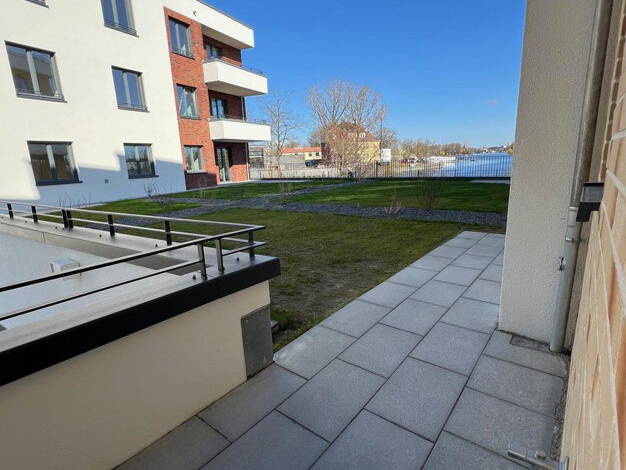 Terrassenwohnung zur Miete - Erstbezug 1.280 € 2 Zimmer 64 m² EG An der Brücke 3 Grünau Berlin 12527