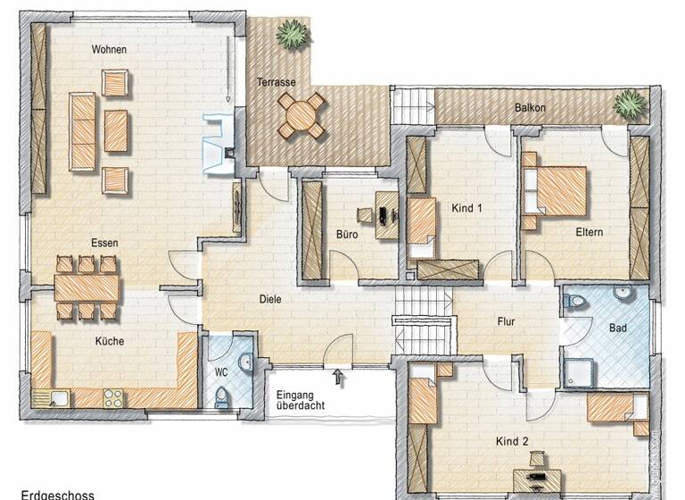Einfamilienhaus zum Kauf provisionsfrei 329.000 € 8 Zimmer 173,7 m² 1.716 m² Grundstück Neuland Barßel 26676