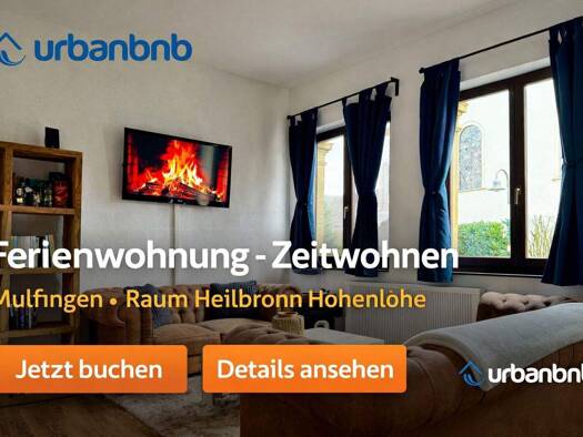 Wohnung zur Miete Wohnen auf Zeit 870 € 3 Zimmer 55 m² frei ab sofort Sebastian-Wunderlich-Str. 0 Simprechtshausen Mulfingen 74673