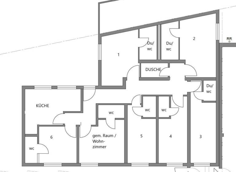 Studio zur Miete 420 € 1 Zimmer 14 m² EG Südstadt Tübingen 72070