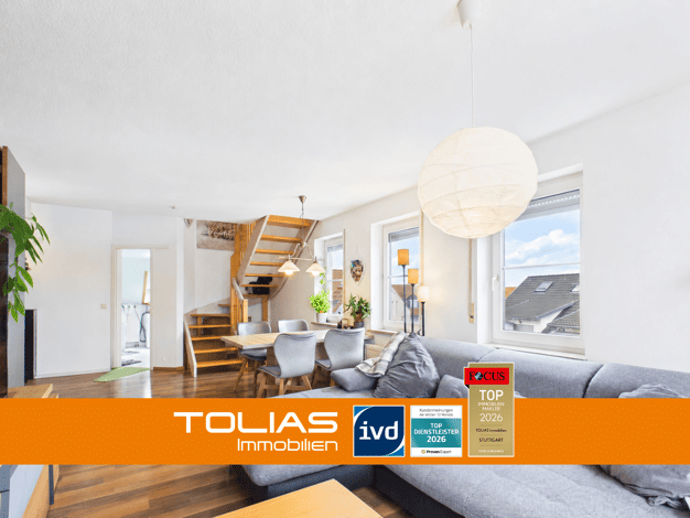 Wohnung zum Kauf 194.000 € 2 Zimmer 55,4 m² 3. Geschoss Winnenden Winnenden 71364