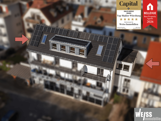 Maisonette zum Kauf 749.250 € 4 Zimmer 121,8 m² Lehnleitenweg 1 Frauenland Würzburg 97074