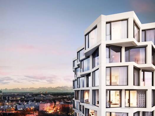 Studio zur Miete 1.900 € 1,5 Zimmer 57 m² Geschoss 10/15 frei ab sofort Birketweg 37 Neuhausen-Nymphenburg München 80639