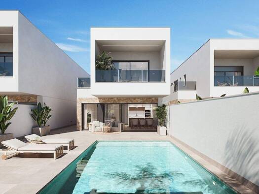 Villa zum Kauf provisionsfrei 410.000 € 4 Zimmer 112 m² 160 m² Grundstück Calle Eduardo Chillida San Pedro del Pinatar 30740