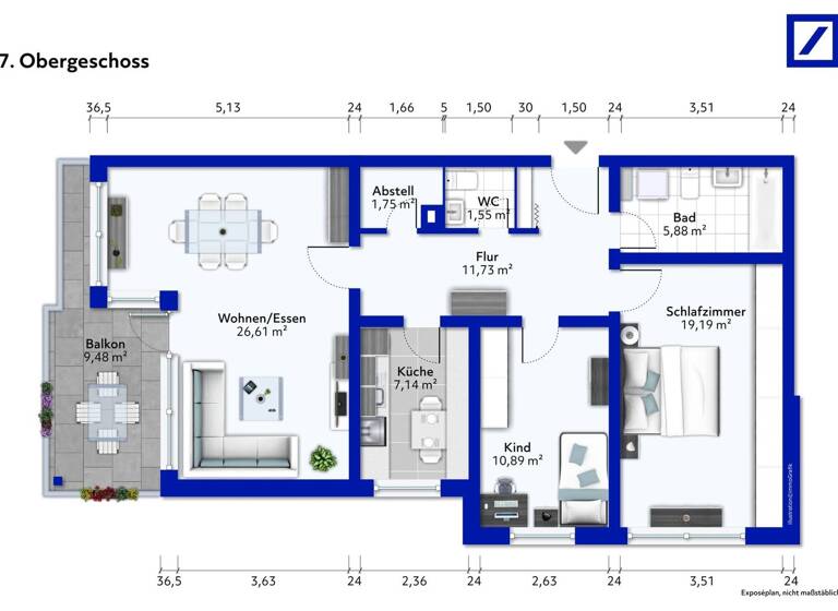 Wohnung zum Kauf 319.000 € 3 Zimmer 92,8 m² Reinbek 21465