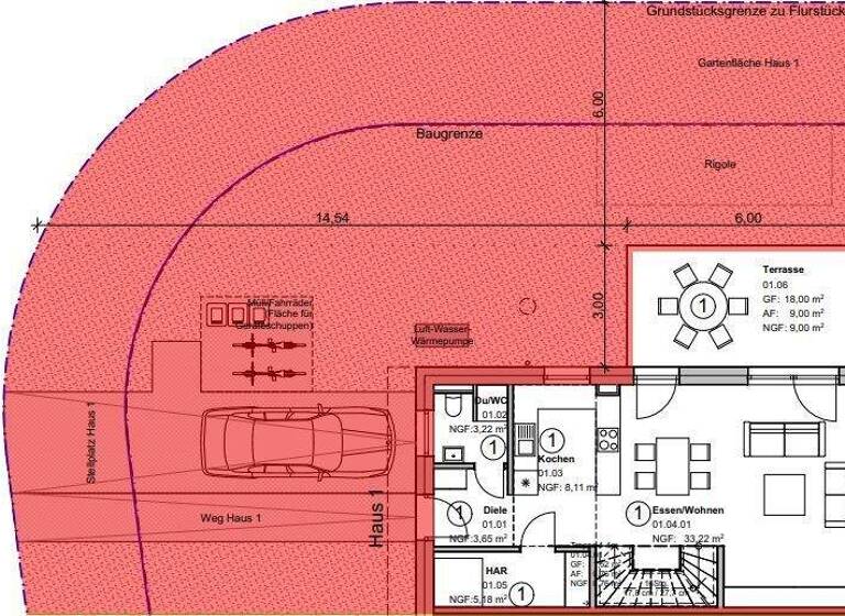 Haus zum Kauf - Erstbezug provisionsfrei 419.000 € 4 Zimmer 117,8 m² 300,9 m² Grundstück Imkerweg Dölau Halle (Saale) 06120