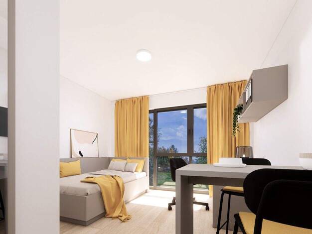 Studio zum Kauf - Neubau provisionsfrei 152.500 € 1 Zimmer 23,2 m² 1. Geschoss Marburg 35039