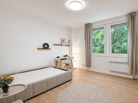 Wohnung zur Miete 490 € 1 Zimmer 18 m² frei ab 01.10.2026 Süd Ludwigsburg 71638