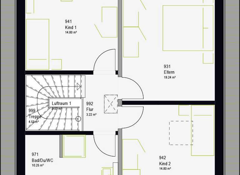 Einfamilienhaus zum Kauf - Erstbezug provisionsfrei 552.981 € 4 Zimmer 129 m² 530 m² Grundstück Achim 28832