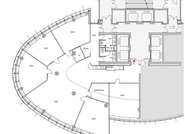 Bürofläche zur Miete 3.416 € 6 Zimmer 345 m² Bürofläche Donau-City-Straße Wien 1220