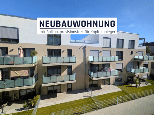 Wohnung zum Kauf - Neubau provisionsfrei 498.000 € 3 Zimmer 90,6 m² Straubing Straubing 94315