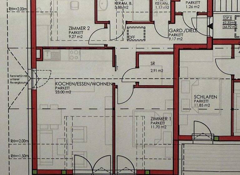 Wohnung zum Kauf provisionsfrei 350.000 € 3 Zimmer 62 m² 2. Geschoss Großgmain 5084