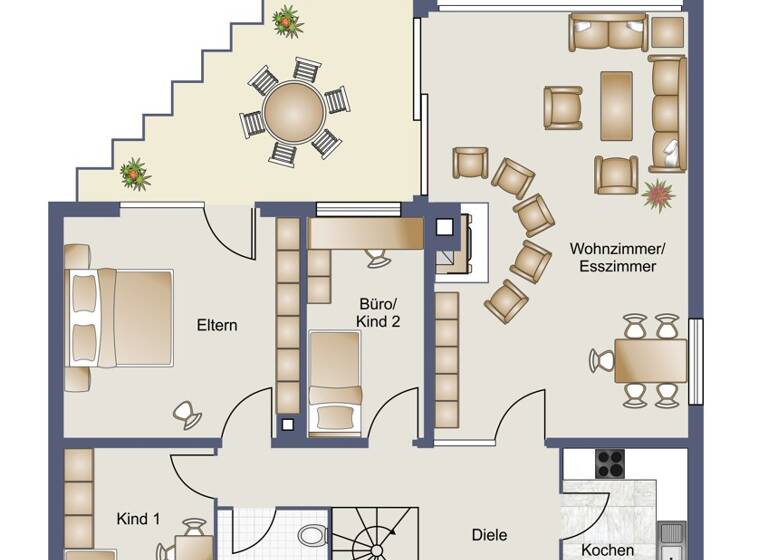 Bungalow zum Kauf 349.000 € 4 Zimmer 101 m² 532 m² Grundstück Wildenrath Wegberg-Wildenrath 41844