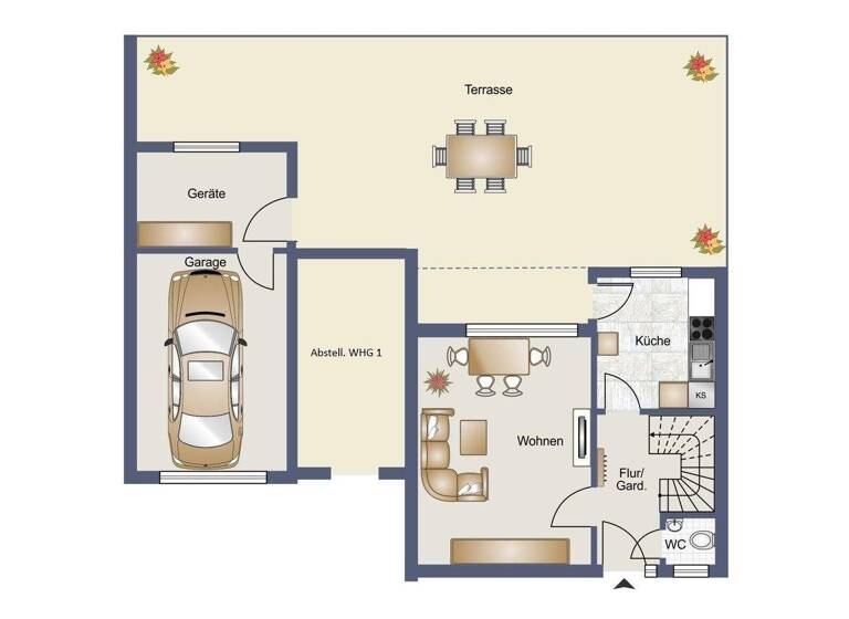 Reihenendhaus zum Kauf 210.000 € 4 Zimmer 75 m² 287 m² Grundstück Dornumersiel Dornum / Dornumersiel 26553