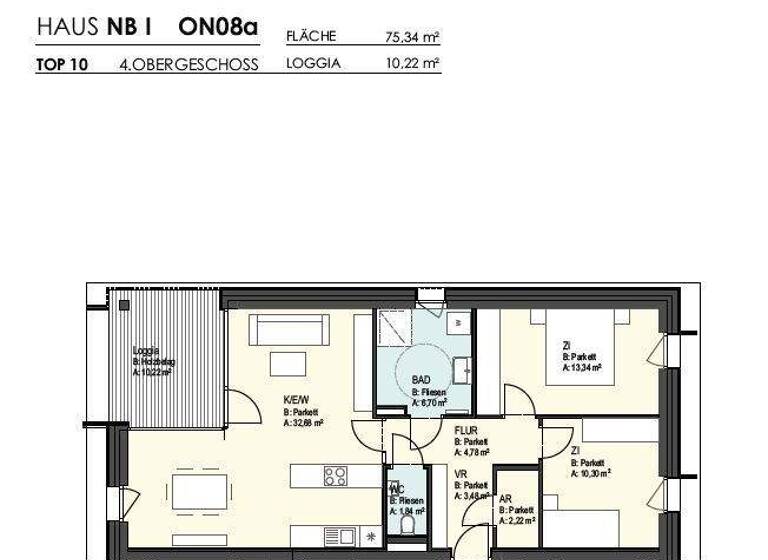 Wohnung zur Miete 1.210 € 3 Zimmer 85,7 m² 4. Geschoss Maxglan Salzburg 5020
