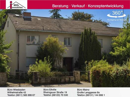 Einfamilienhaus zum Kauf 1.395.000 € 9 Zimmer 285 m² 1.045 m² Grundstück Hartenberg/Münchfeld Mainz 55122