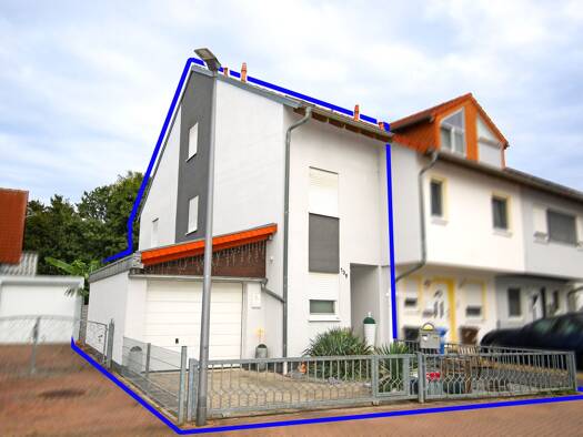 Reihenendhaus zum Kauf 549.000 € 4 Zimmer 140 m² 210 m² Grundstück Oggersheim Ludwigshafen am Rhein 67071