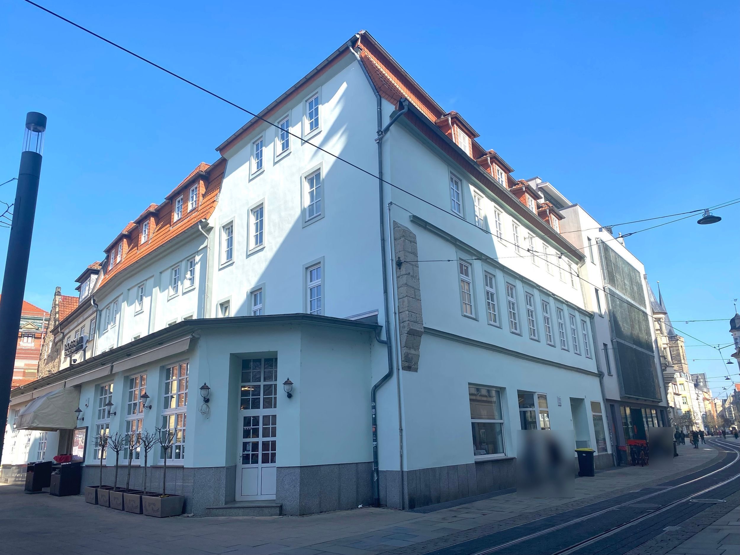 Wohnung zur Miete 850 € 3 Zimmer 97,5 m²<br/>Wohnfläche EG<br/>Geschoss 01.12.2024<br/>Verfügbarkeit Neuwerkstr. 50 Altstadt Erfurt 99084