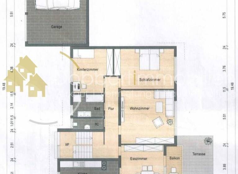 Wohnung zum Kauf 355.000 € 4 Zimmer 115,4 m² EG Raiffeisenstraße 35 Rot am See 74585